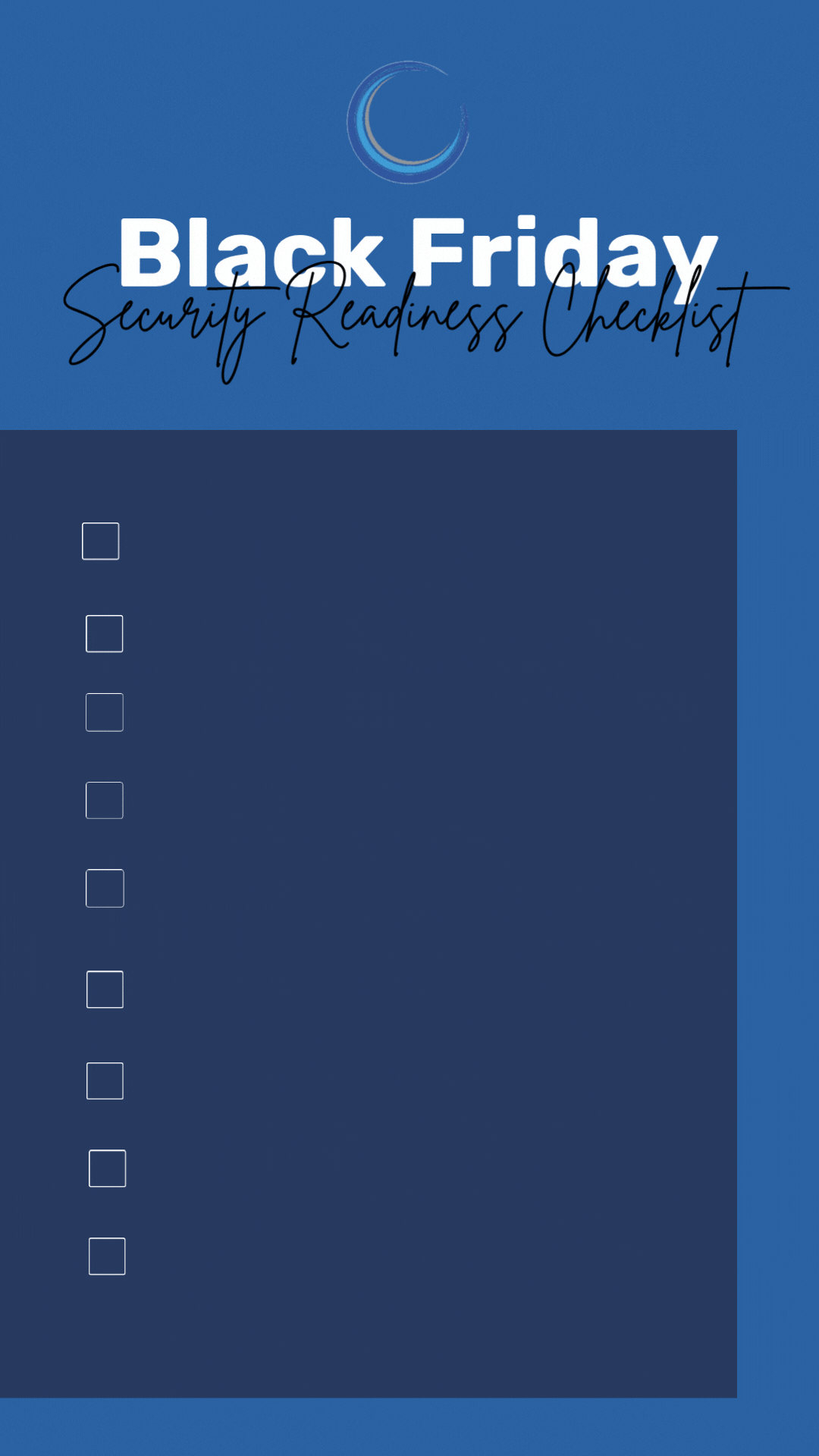 Black Friday Security Readiness Checklist