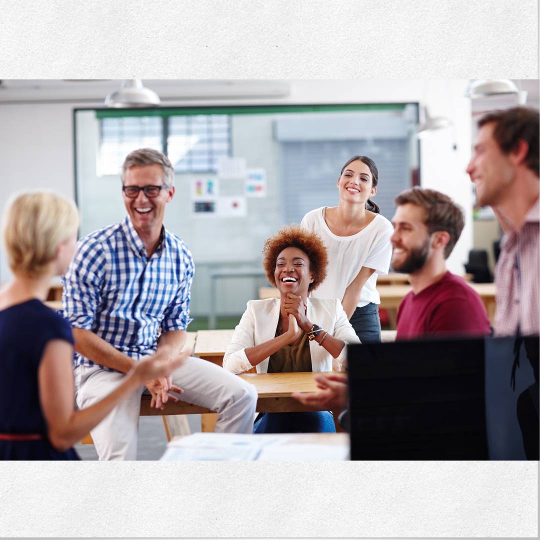 Group of people collaborating